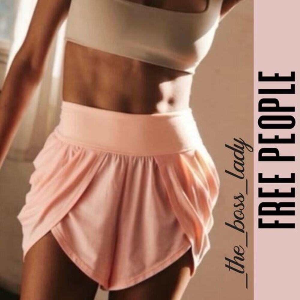 Free People shorts activewear hiking running Movement gym workout Medium